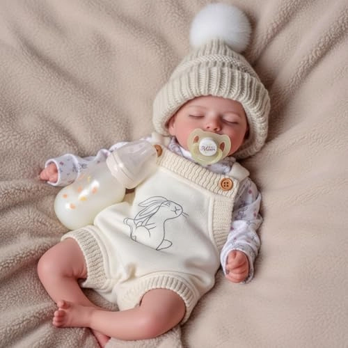 Reborn Baby Doll - 20 Inch Vinyl Newborn Girl Ages 3+ Gift Box