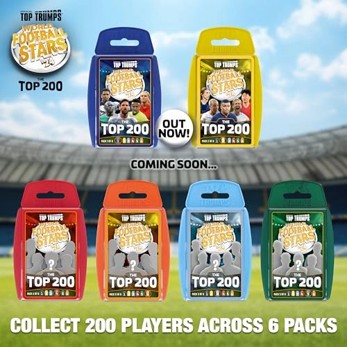 World Football Stars Top 200 - Pack 2 Card Game