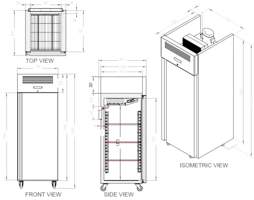 SOFUP-585 - 580 L +2 to +8 degrees Celsius
