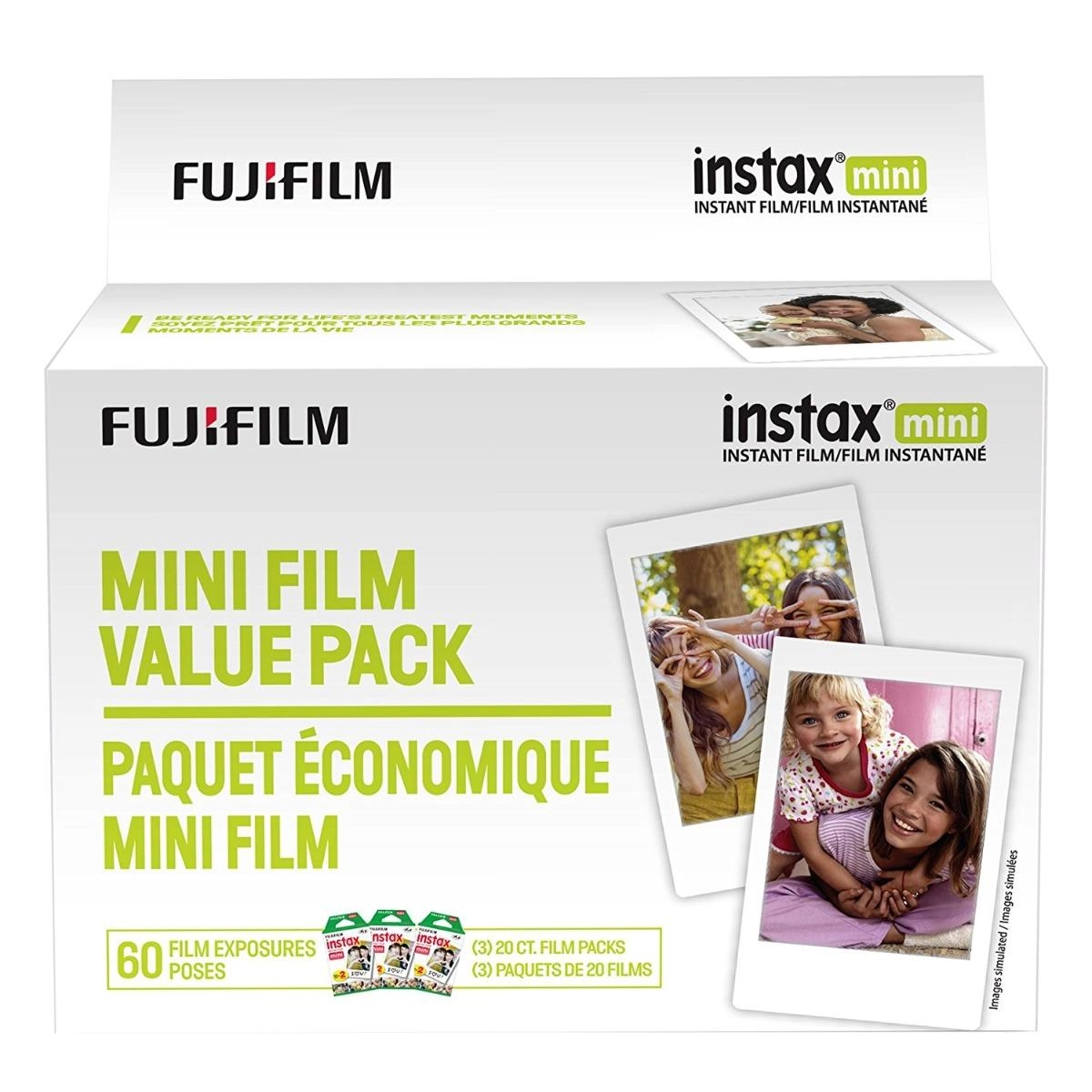 instax mini Film - 50 Sheets 86mm x 54mm