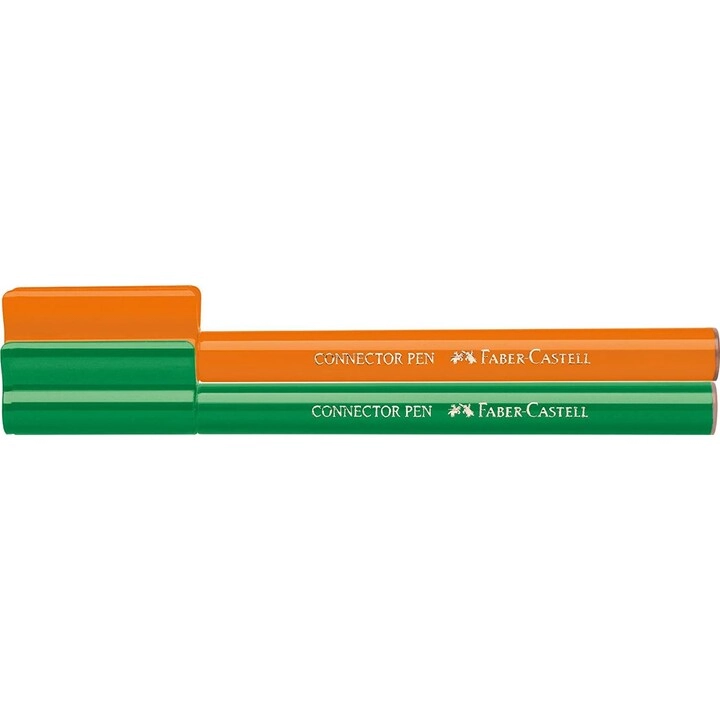 Connector Felt Tip Pens - 20 piece(s) 20 colours