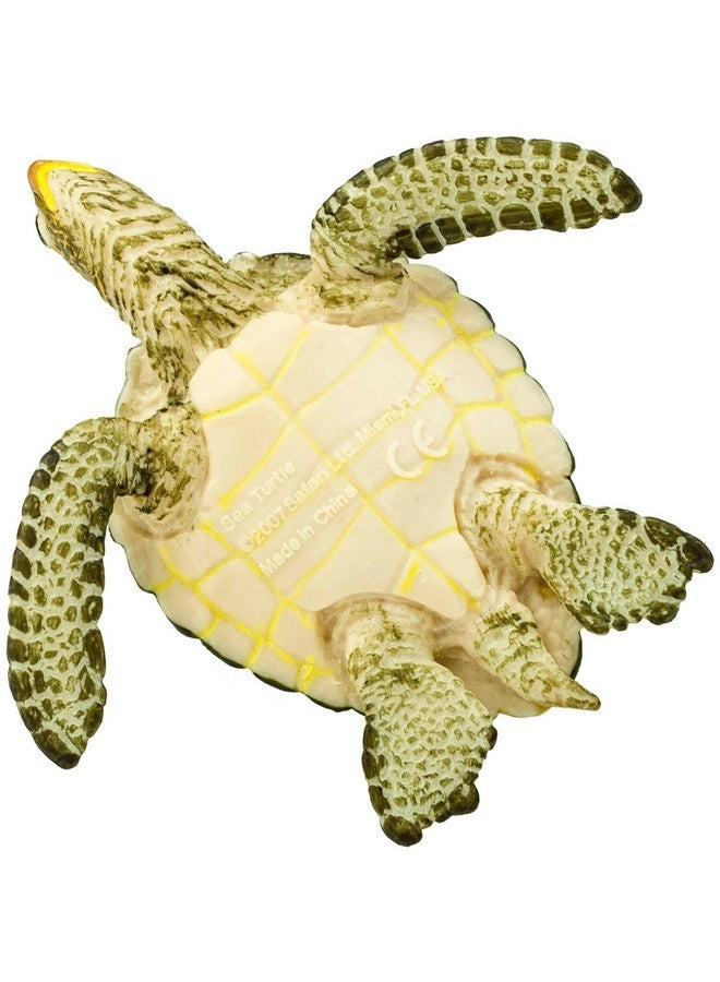 Children's Toy Figures - Green Sea Turtle