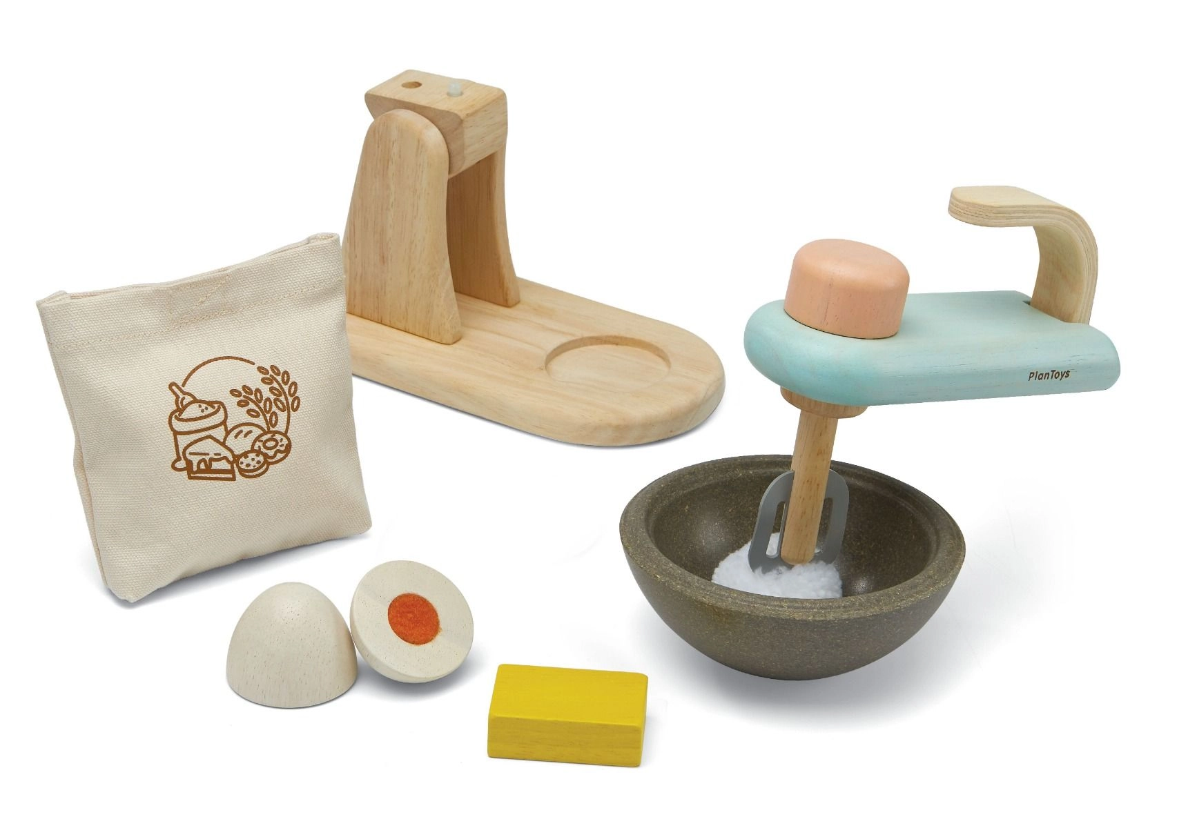 Stand Mixer Set - Wood (3624)