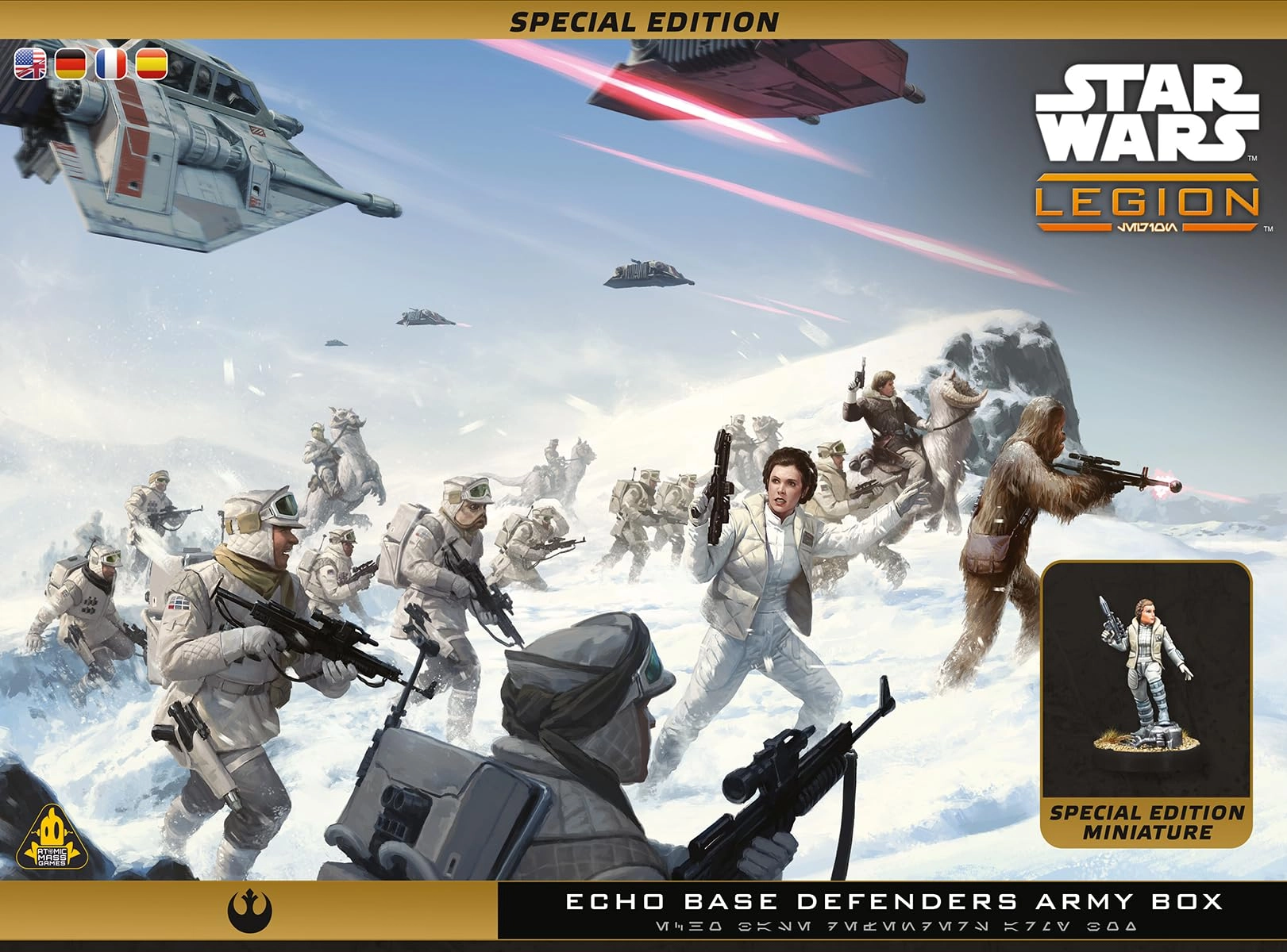 Asmodee Star Wars: Legion: Echo Base Defenders Special Edition Army Box - Miniatures Game