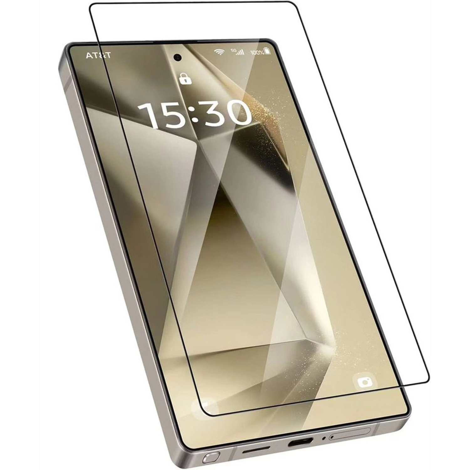 LEVELO Silk AR Silicone Screen Protector for Samsung Galaxy S25 Ultra