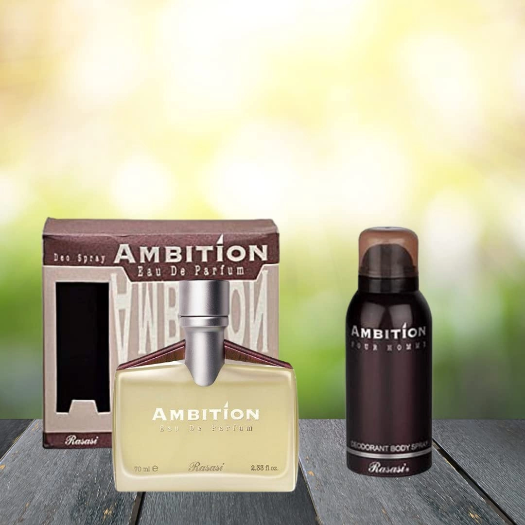 Ambition Pour Homme - Eau de Parfum 70 ml 150 ml Bundle