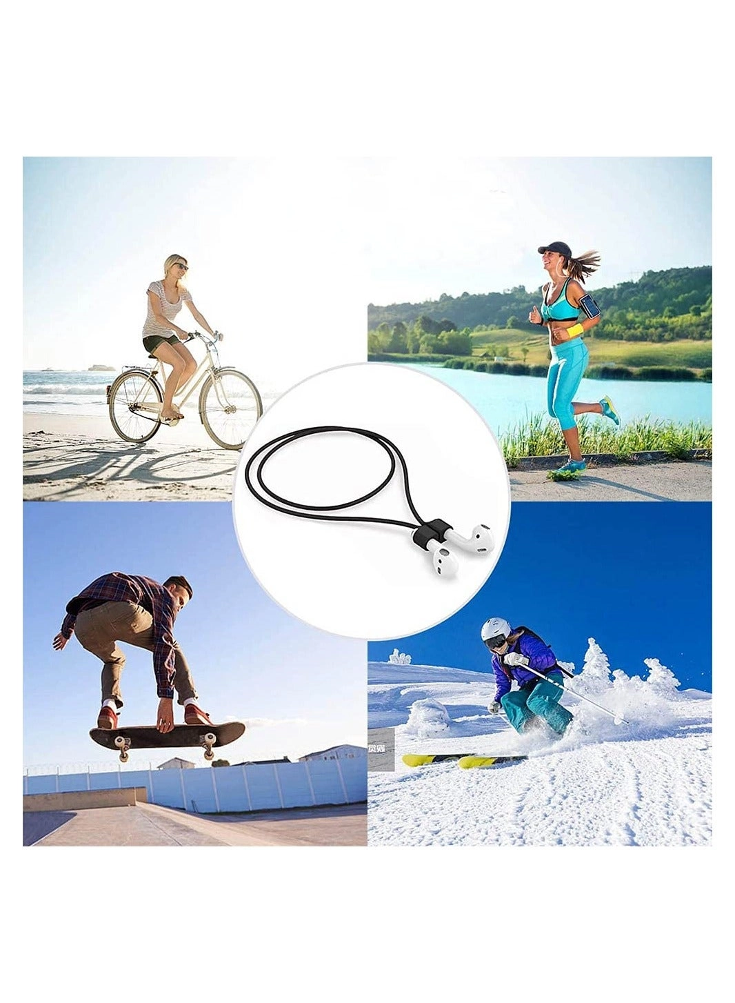 Magnetic AirPods Strap - 8Pcs Anti-Lost