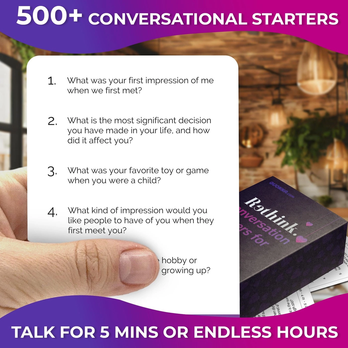 Conversation Cards: Couples Edition