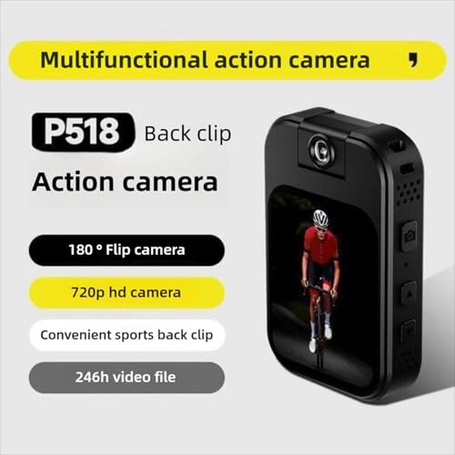 HD Action Camera - 128GB 500mAh
