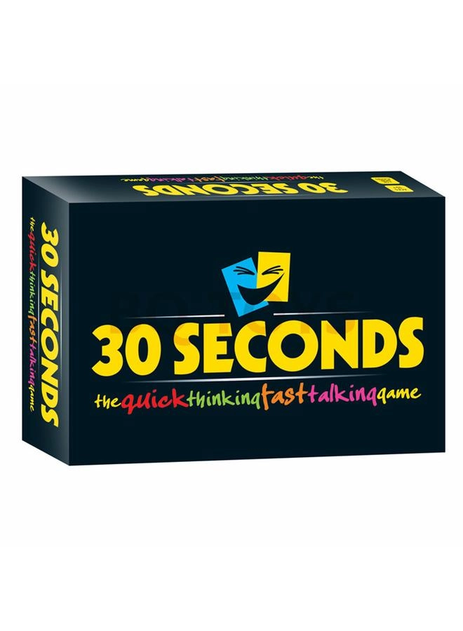 30 SECONDS - English Card