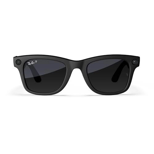 Ray-Ban Smart Glasses - Low Bridge Glossy Black/Green G15