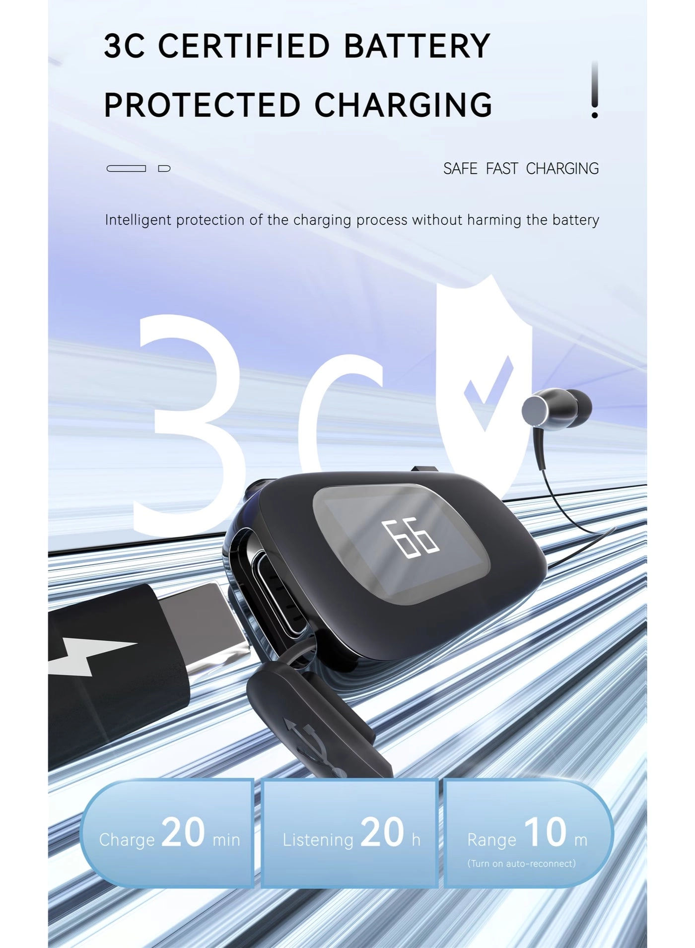 Clip-On - Wireless Earbud