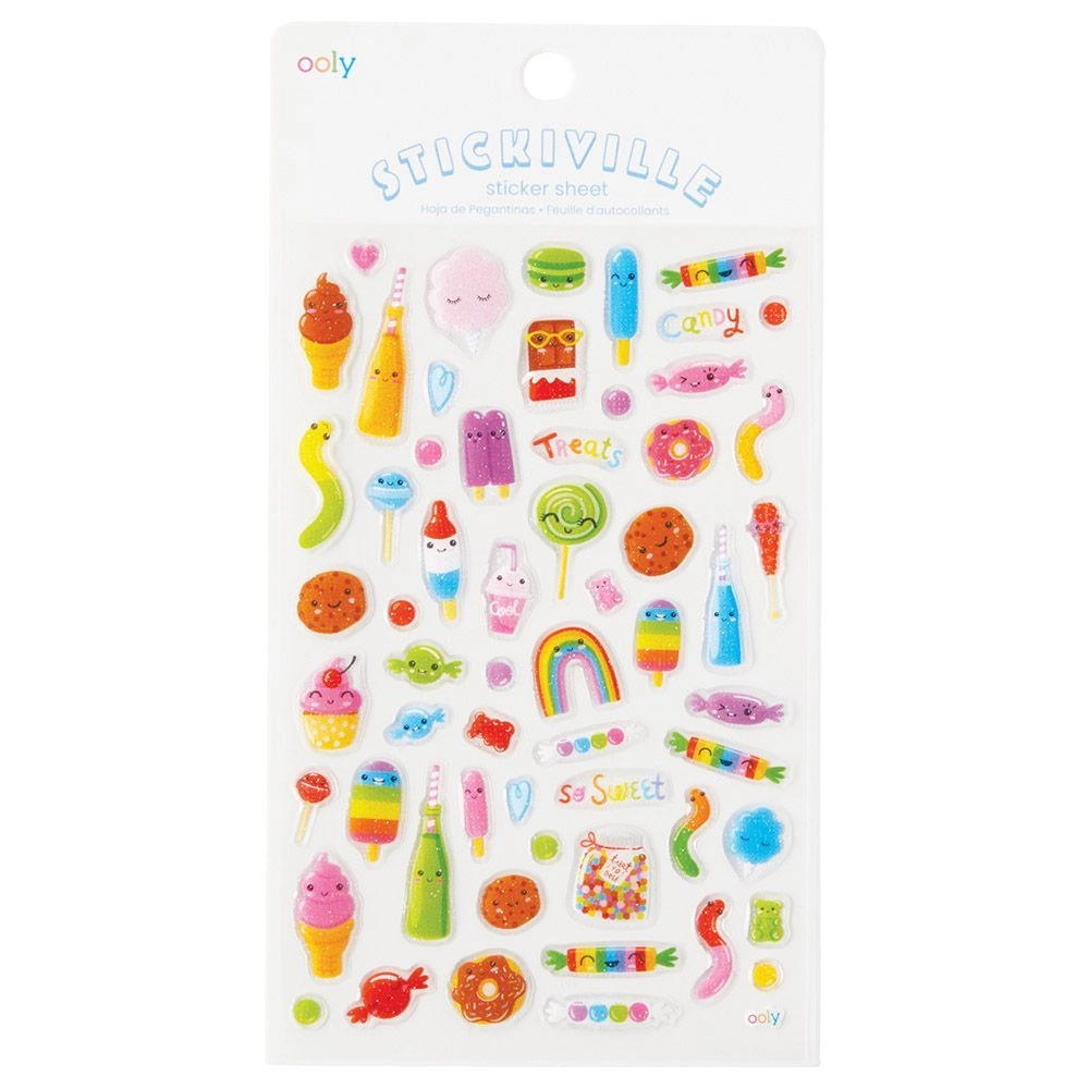 OOLY Candy Shoppe Sticker Book Glitter 1 pcs