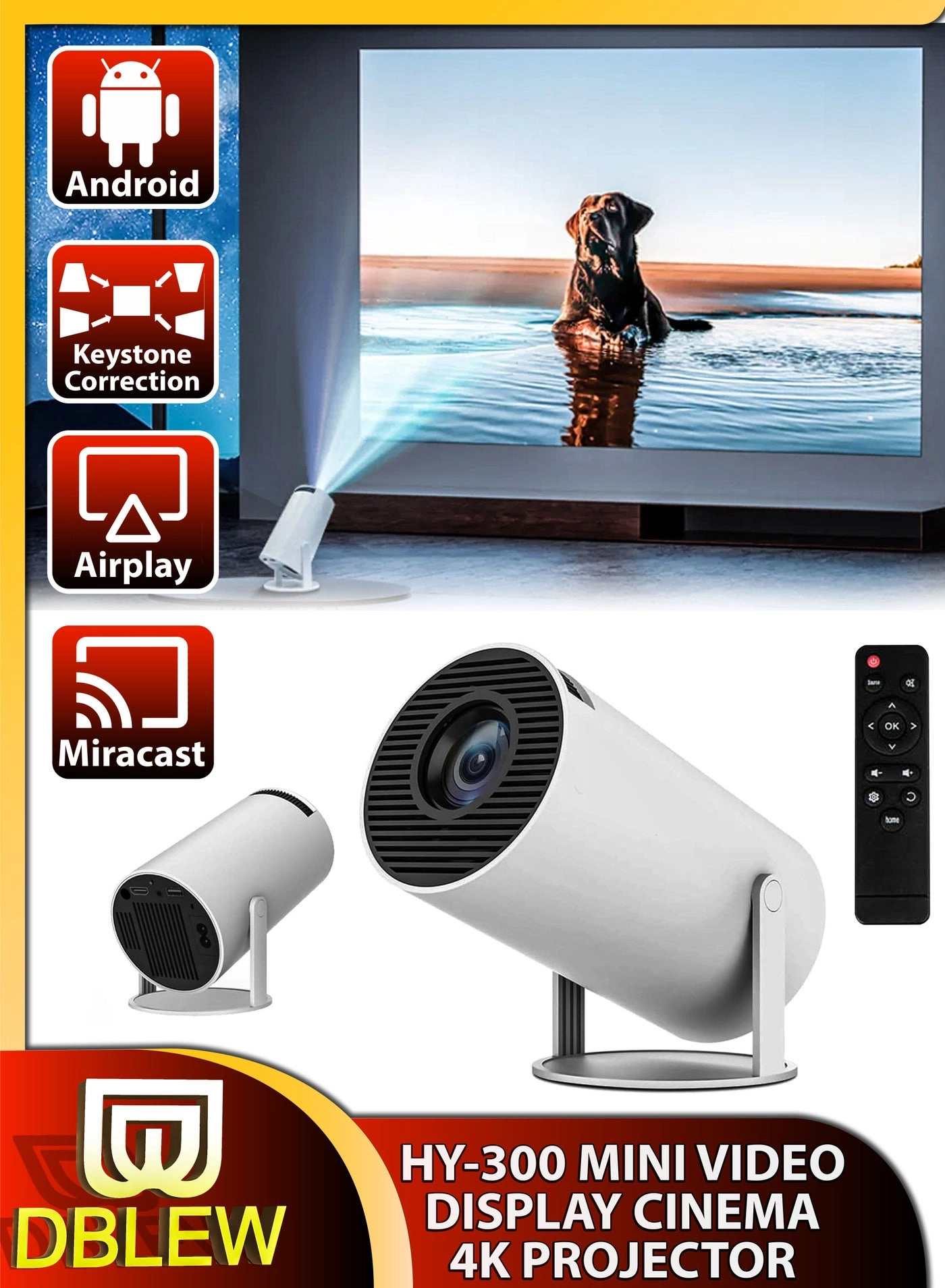 HY-300 120ANSI Lumens