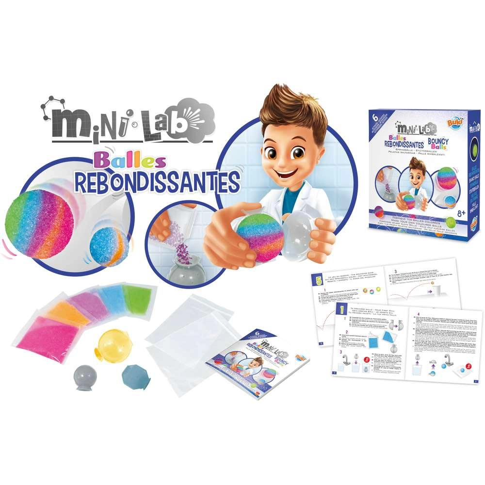 Mini Lab Bouncy Balls Kit - 8 to 13+ years