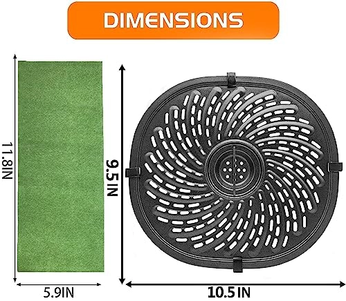 Air Fryer Grill Pan - Carbon Steel 1 piece(s)