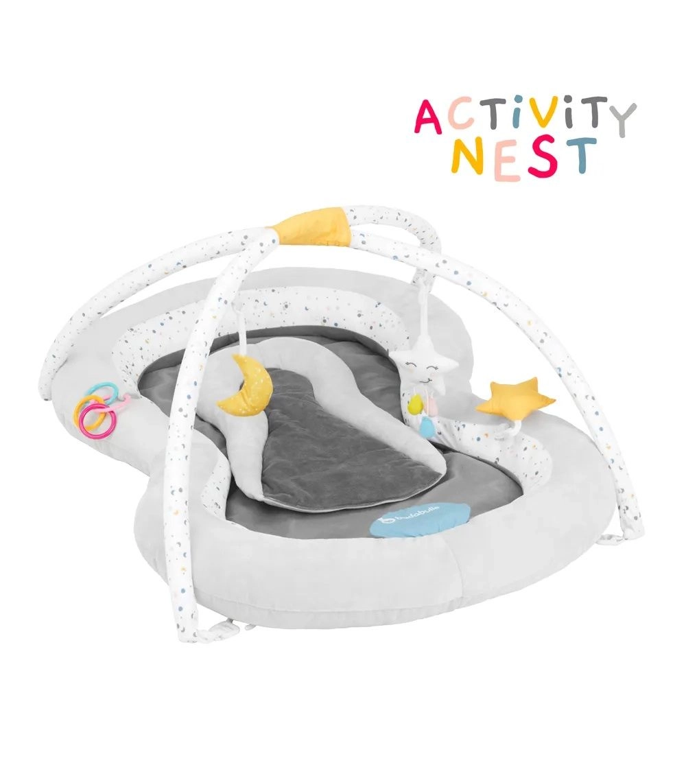 Badabulle Baby Plush Playmat Activity Gym - 0 Months