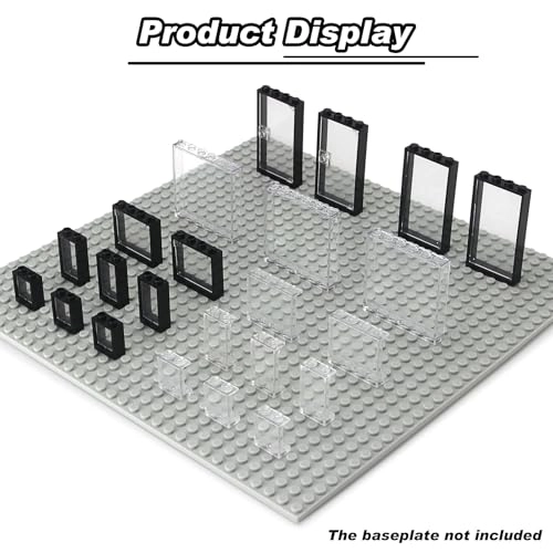 Tranparent Windows and Doors - 132 pcs