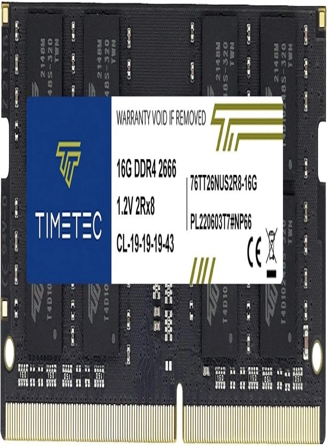 Timetec PC4-21300 - 16GB 2666MHz 260 Pin SODIMM DDR4