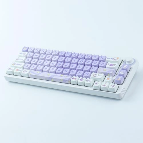 PBT KEYCAPS - 140 Keys Pink MAO Profile