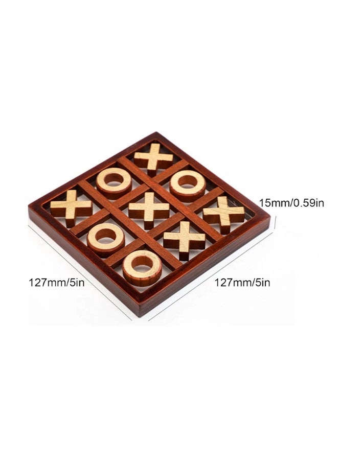 Tic Tac Toe Wooden Puzzle