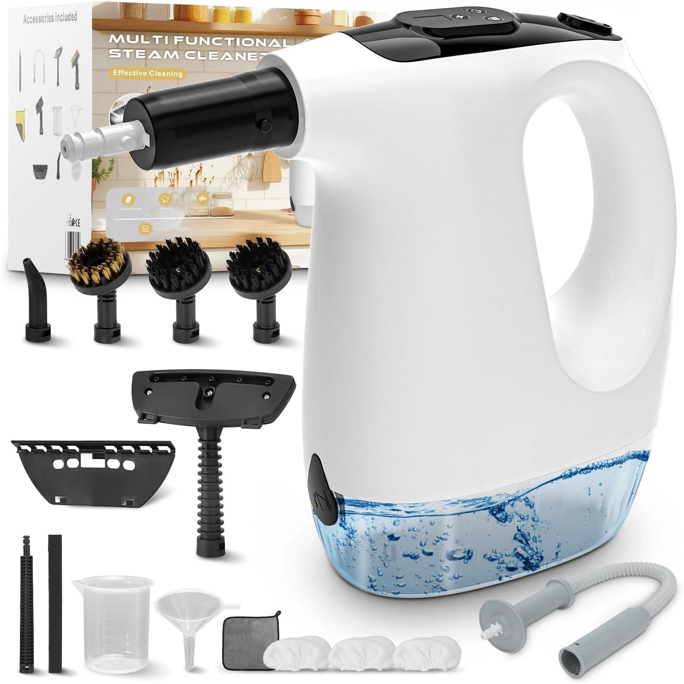ZMURED Handheld Steam Cleaner - 530 Milliliters