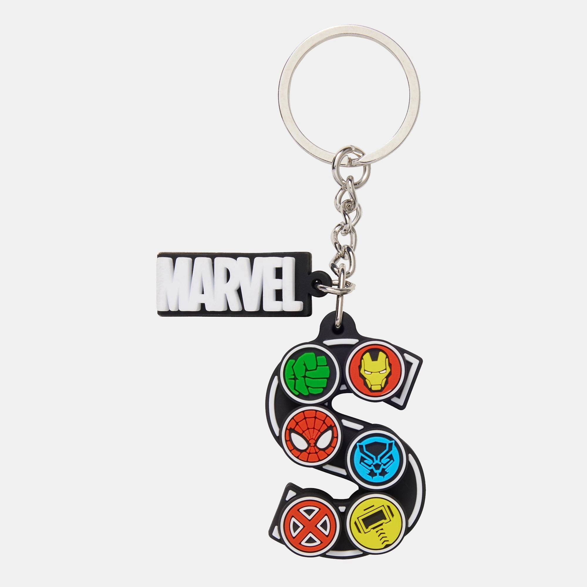 Smiggle Alphabet Keyring - Marvel