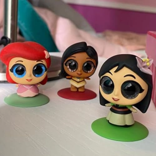 Princess Comics Minis Collectible Dolls Series 3 - 3 piece(s) Pack