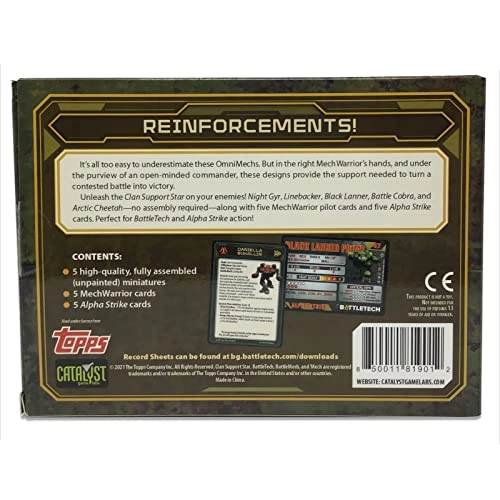 BattleTech Mini Force Pack: Clan Support Star