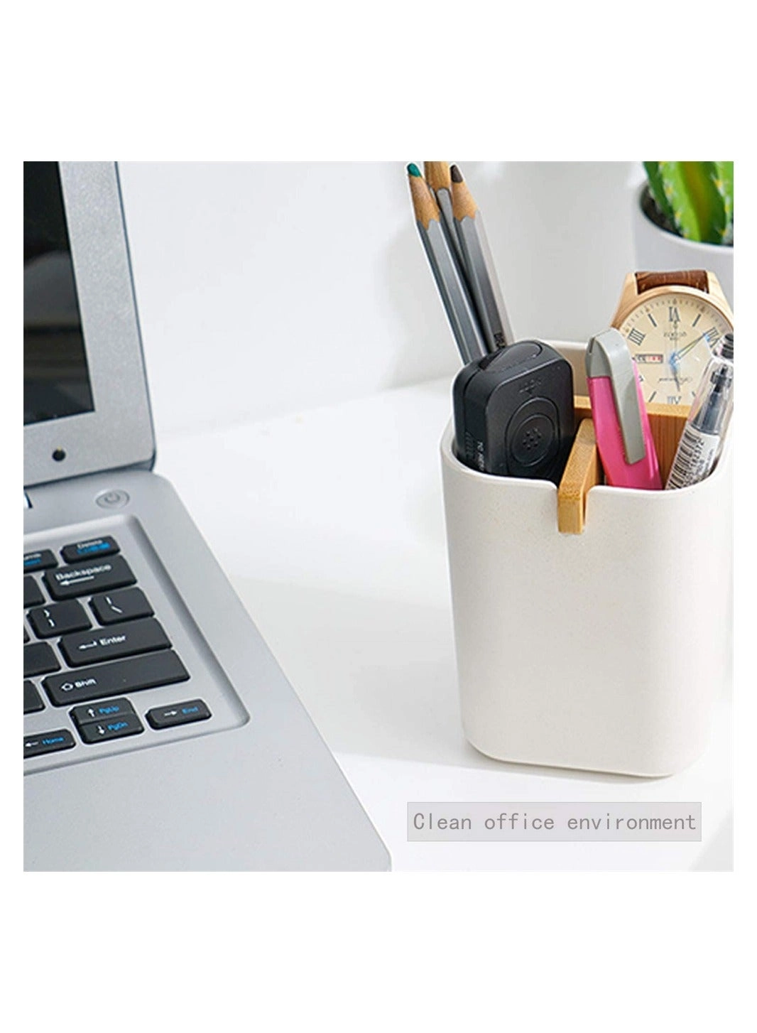 Bamboo Toothbrush Holder - Tough Bamboo Eco-Friendly Compact