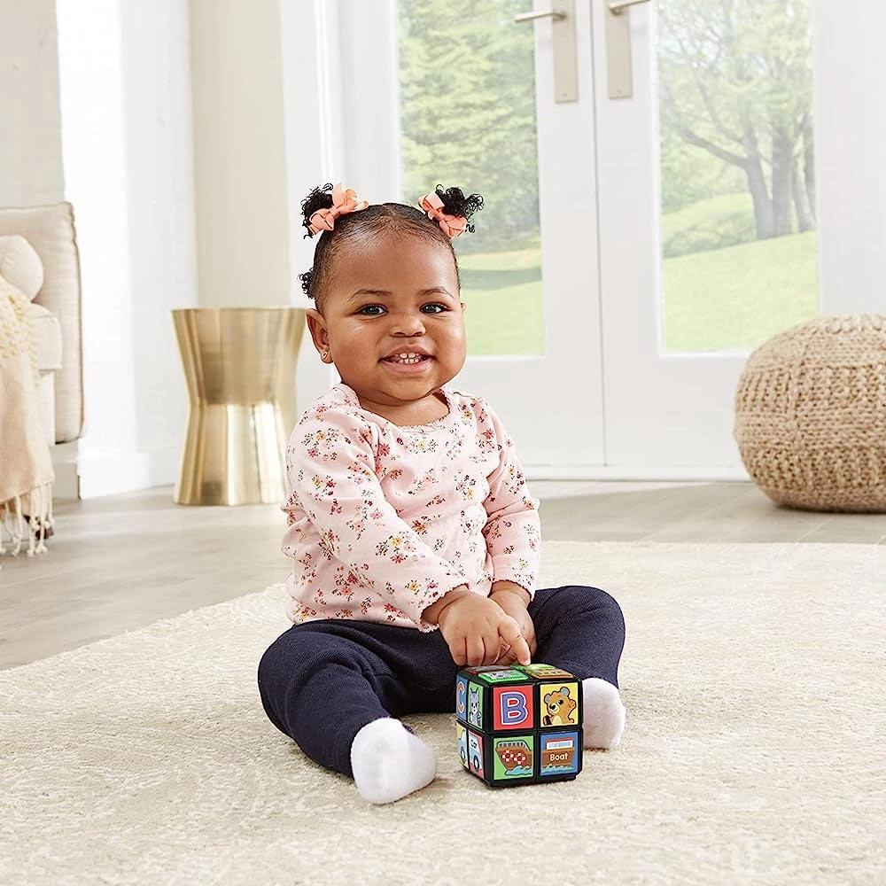 Baby Twist & Teach Animal Cube - Suitable for 18 months & above