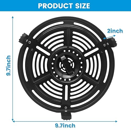 Air Fryer Grill Pan - stainless steel 1