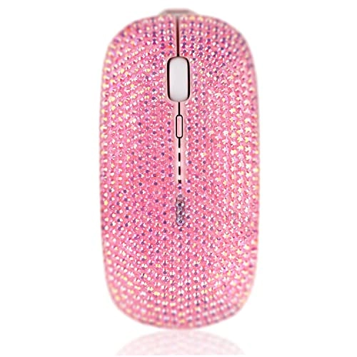 Crystal Rhinestone Wireless Mouse - wireless