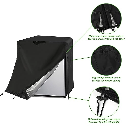 Fridge Cover - Waterproof Dustproof 20" x 20" x 21"