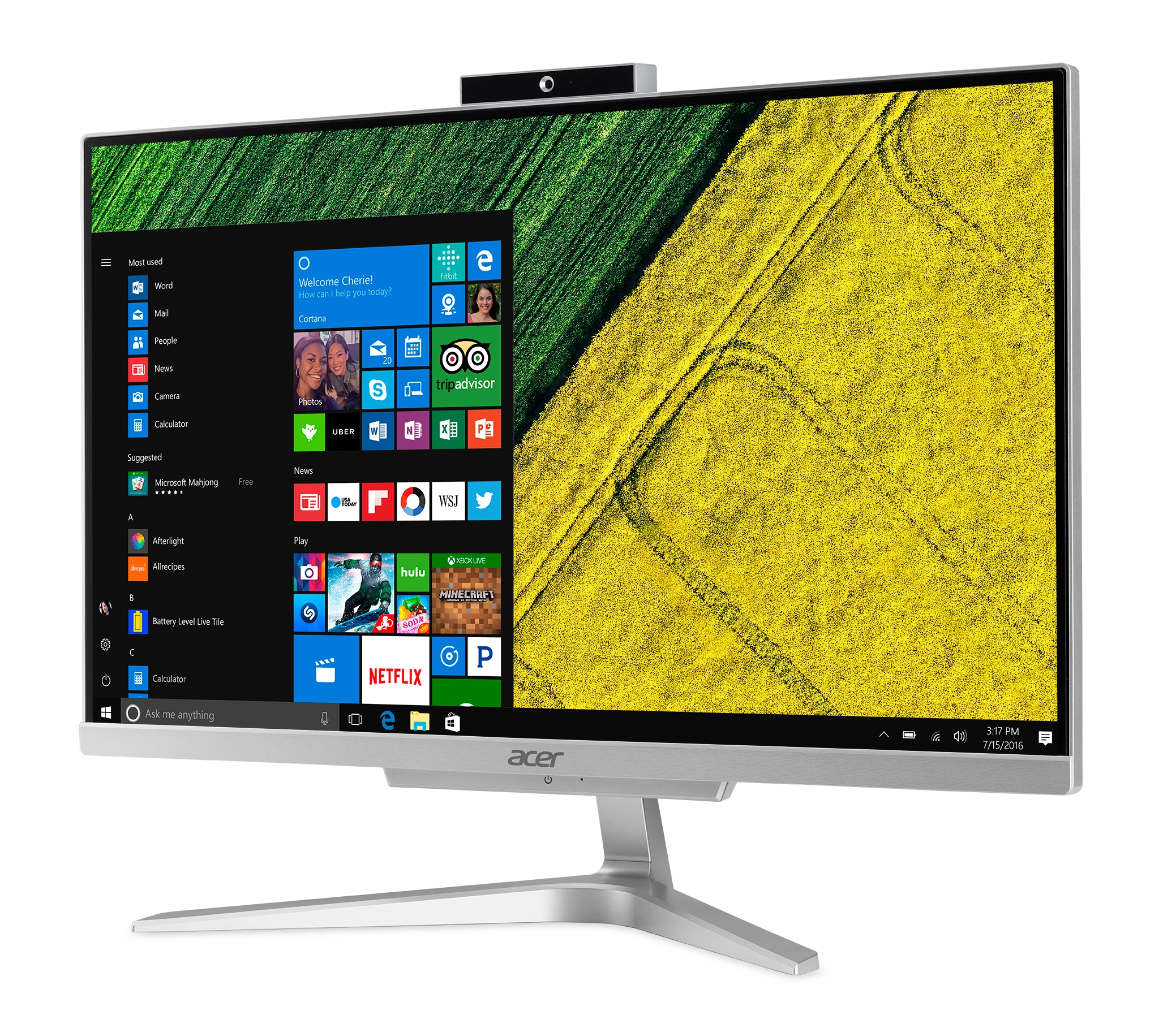 Aspire C 22 All-in-One Desktop DQ.BBSEM.008