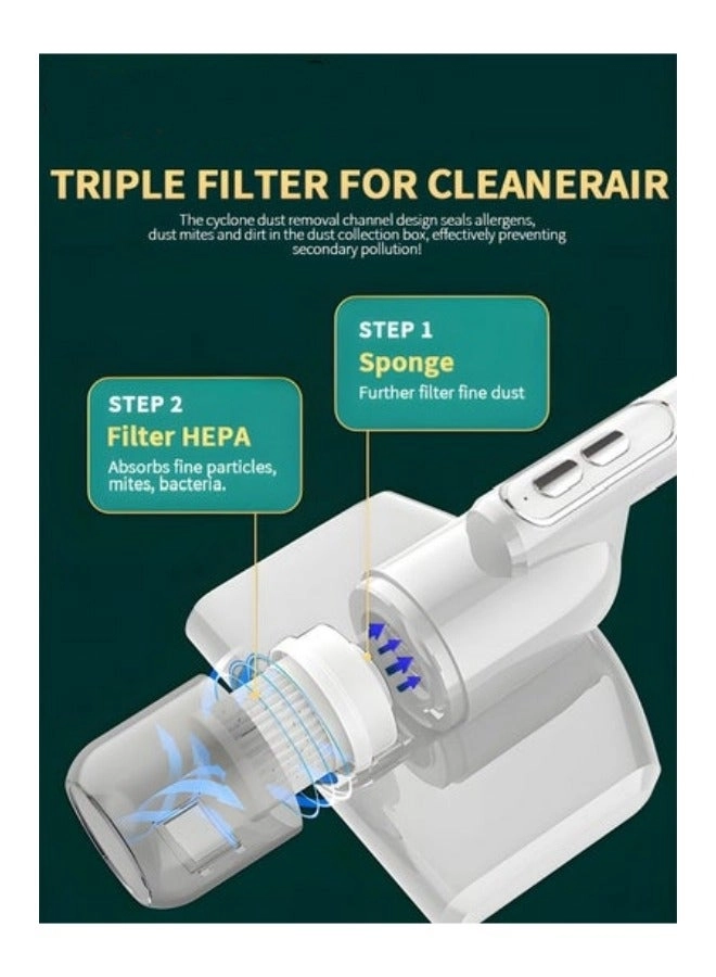 3 in 1 Vacuum Cleaner - Wireless HEPA Filter White