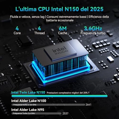 Acebook - 15.6'' 256GB 16GB Intel N150