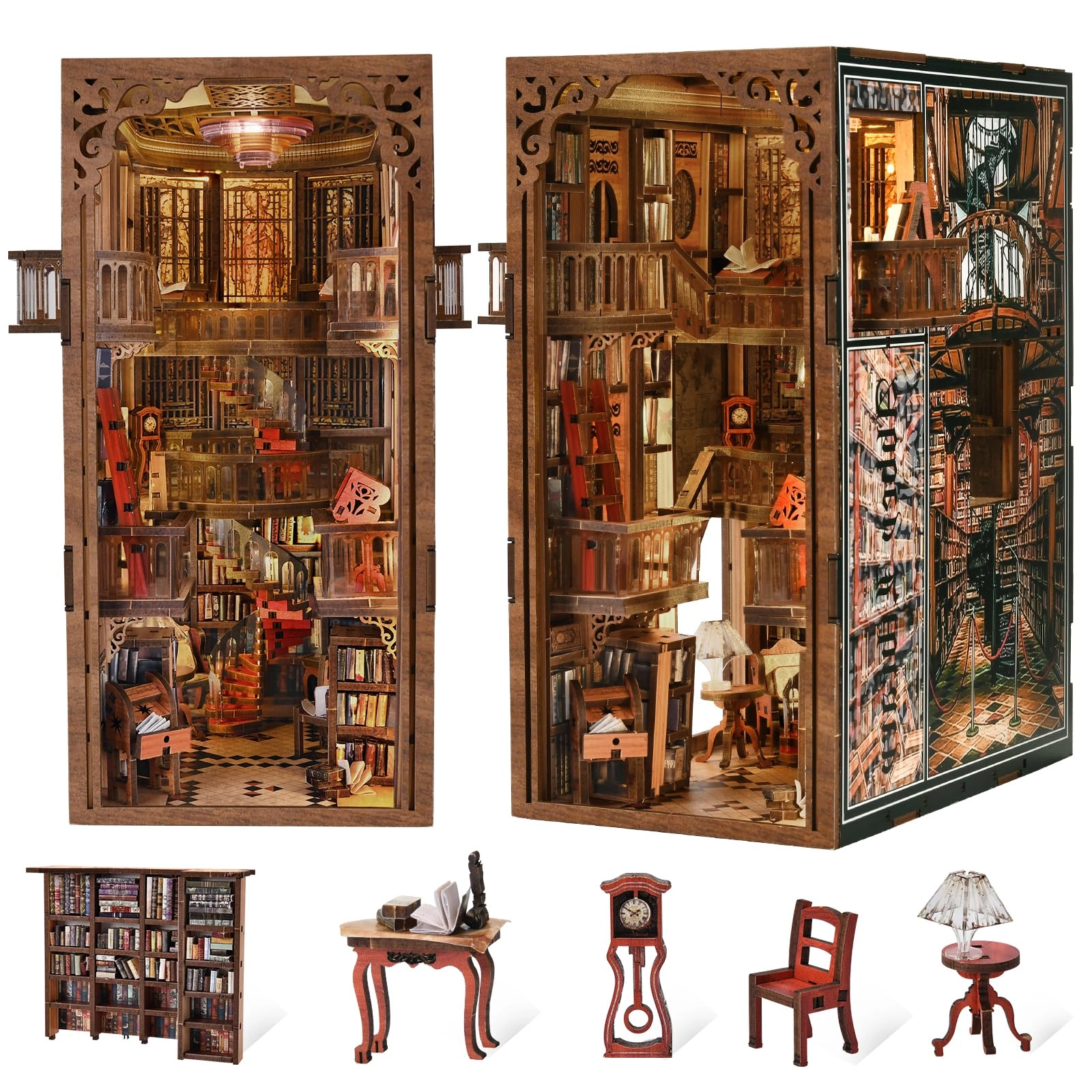 CCCDF Book Nook Kit - Abbey Library