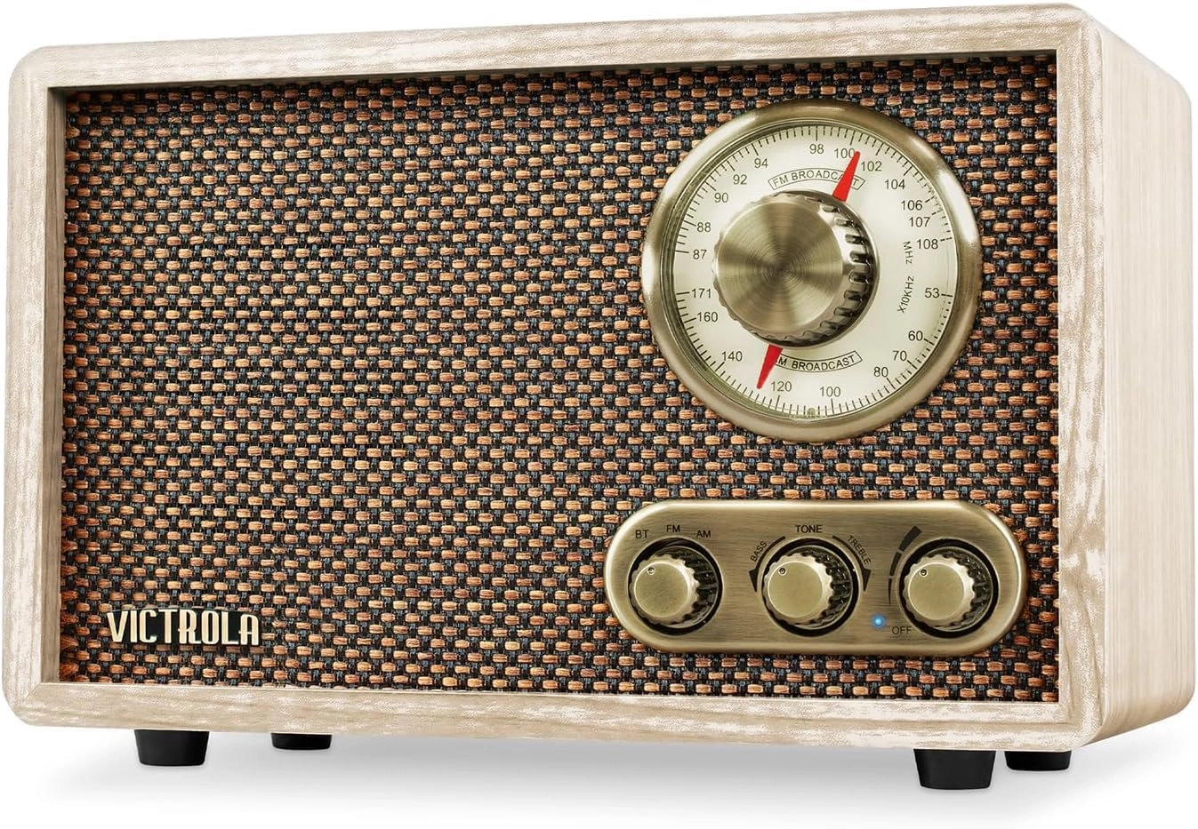 Victrola Retro Wood Bluetooth AM/FM Radio