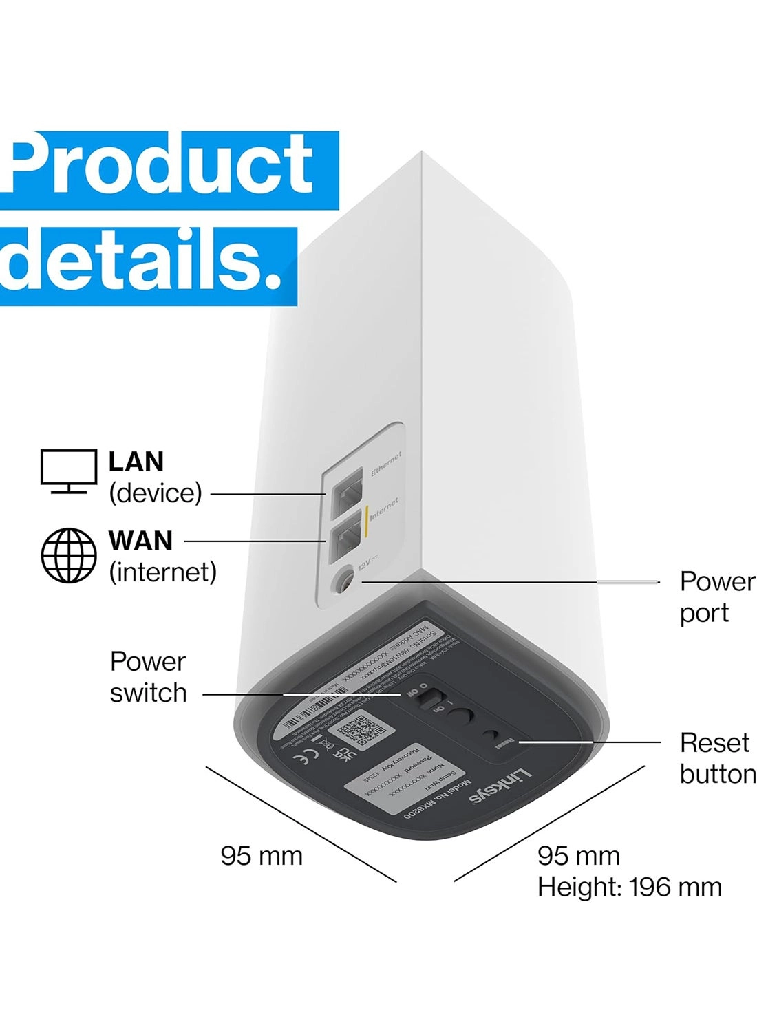 Velop Pro 6E - WiFi 6E 3 piece(s)