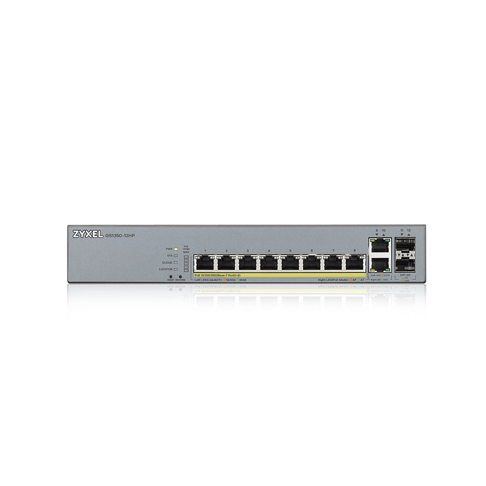 GS1350-12HP-EU0101F 10-ports