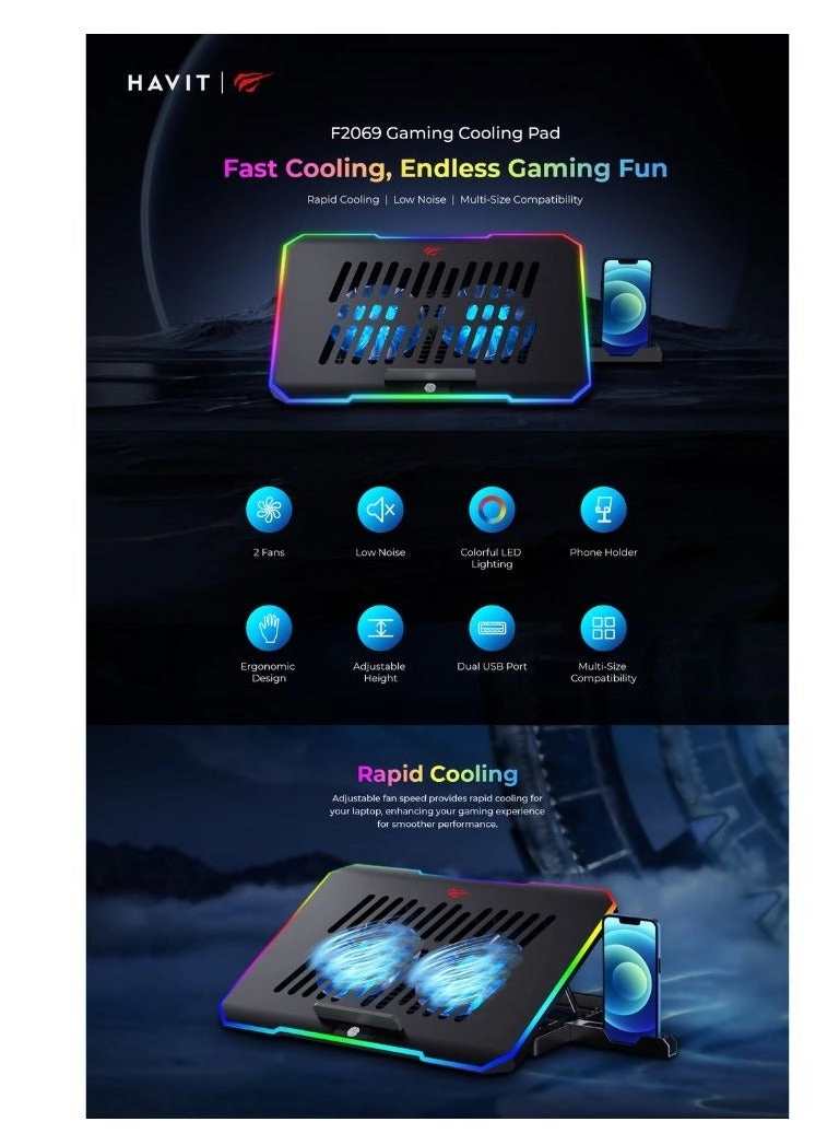 HV-F2069 - 2 Fans 16 Inch