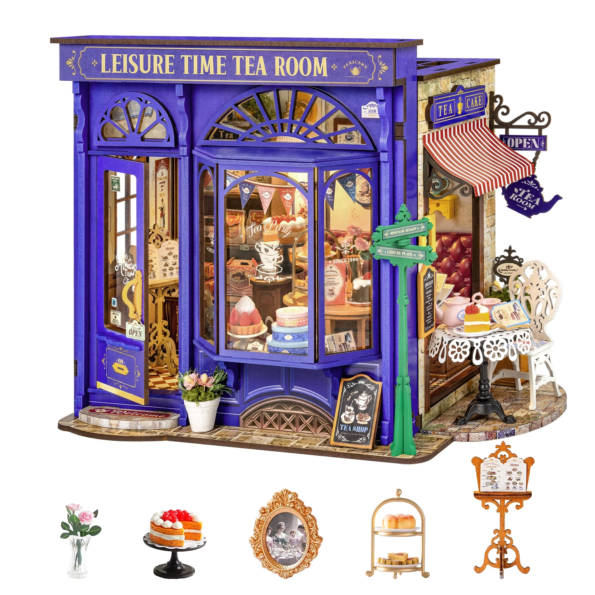 Leisure Time Tea Room - Edwardian 1:18