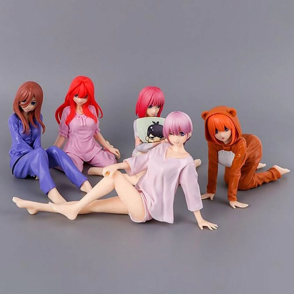 TYdfhSHR The Quintessential Quintuplets Action Figures Bundle
