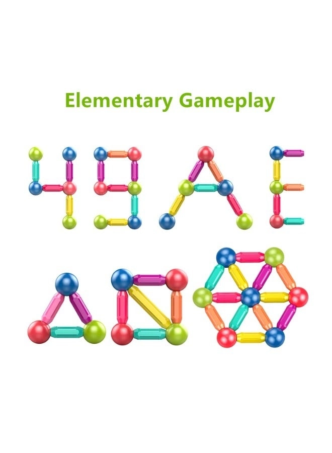 STEM Magnetic Stacking Toys - 40 pieces