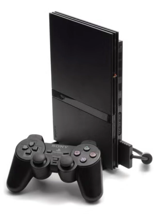 Sony (Refurbished) PlayStation 2 Slim - Matching Controller