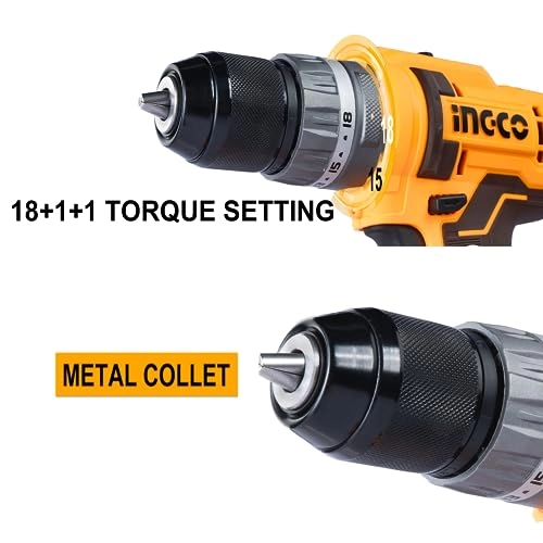 20V Cordless Impact Drill - 2x2.0Ah