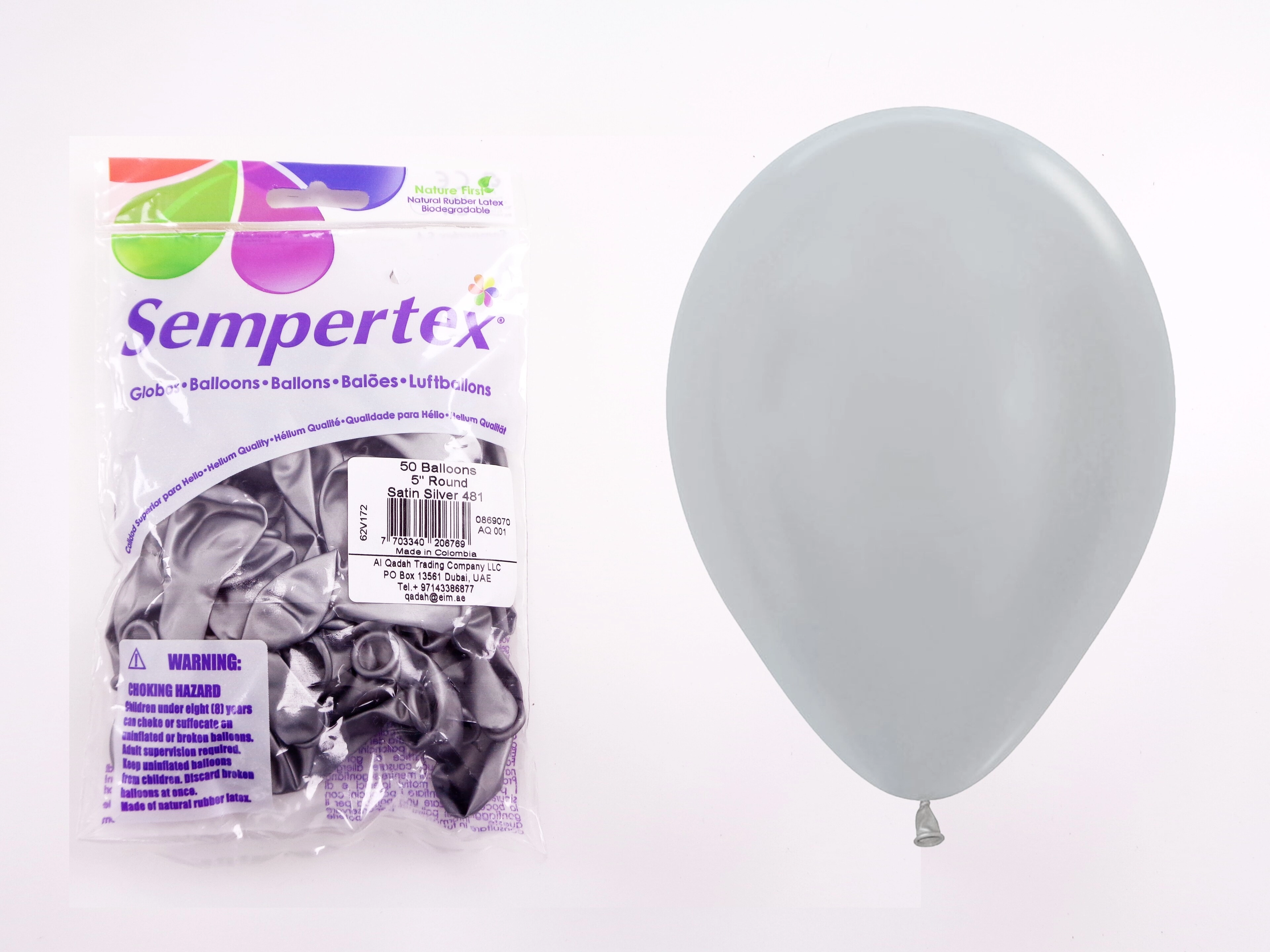 Round Balloons - 50 pcs