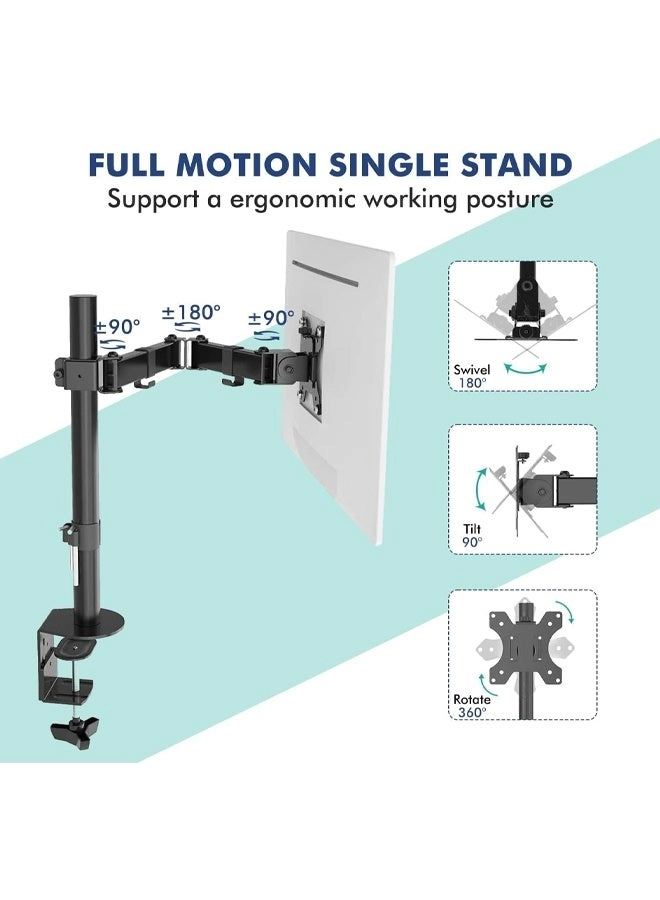 Dual Monitor Arm - 2 13-27 inch 75x75 mm 100x100 mm