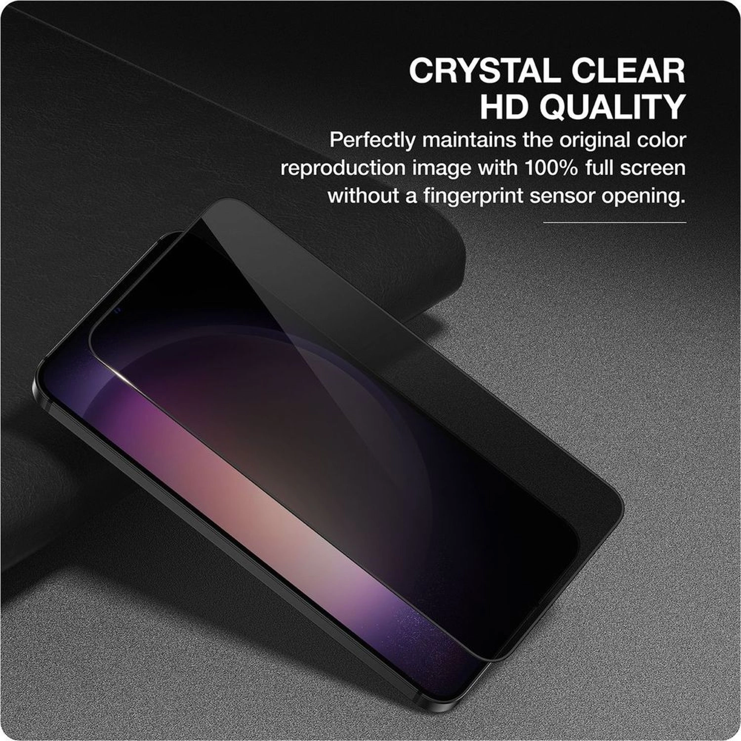 Privacy Screen Protector Galaxy S24 Plus - 28 Degree Privacy Tempered Glass